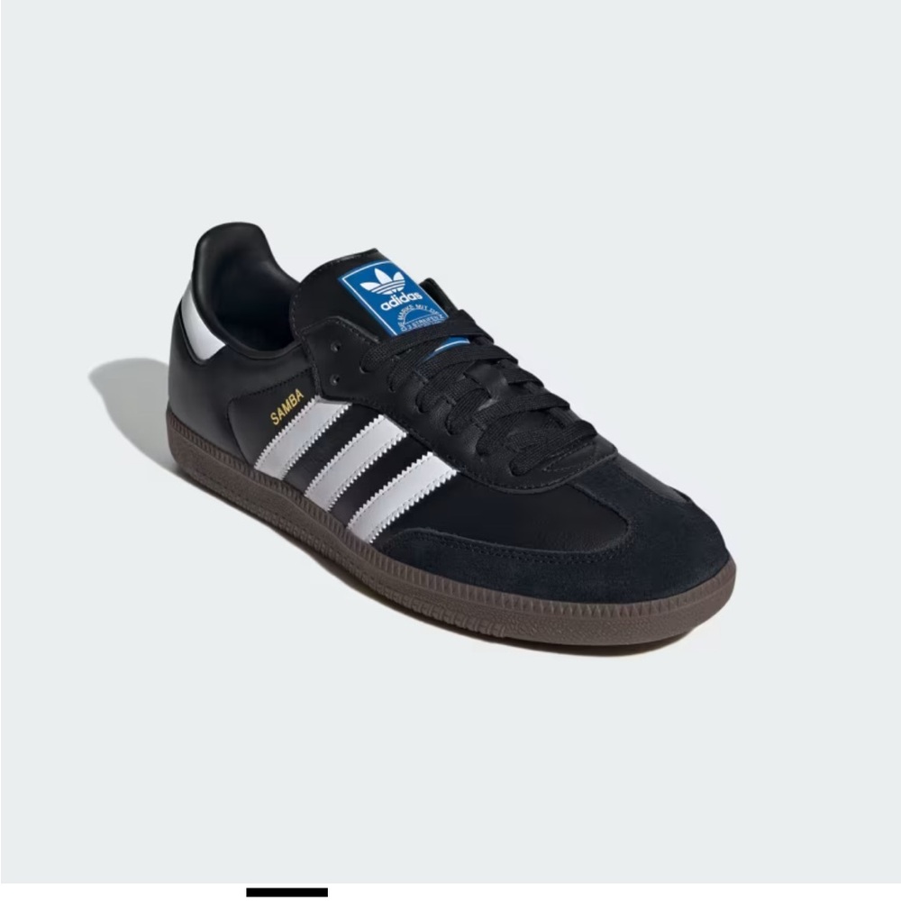 Adidas Samba OG Shoes in Core Black, Size 6